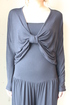 DOUBLE STANDARD　CLOTHING（ダブルスタンダードクロージング）REAL RAYON SPANリボンボレロ/   3802031 /ネイビー【送料無料】画像2